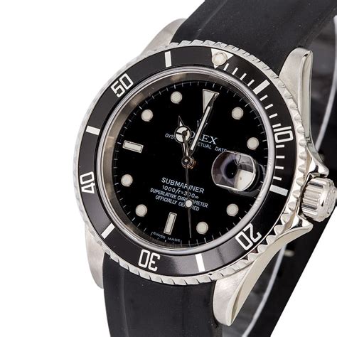 Rolex Submariner 16610 Rubber Everest Strap 